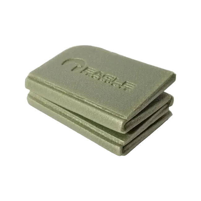 Eagle sitteplate brettet i olivengrønn foam for tur og friluftsliv